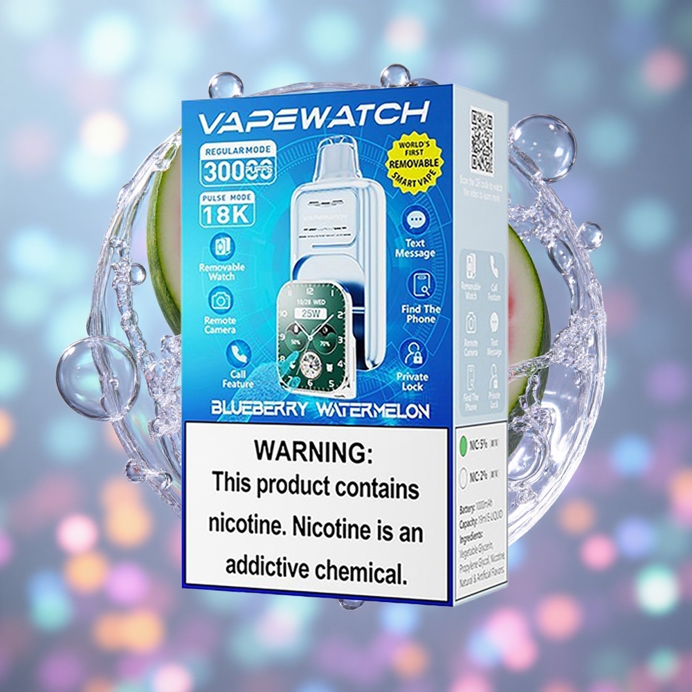 Боровница Лубеница JNR Vape Watch 30000 Пуфова Дуал Месх Цоил