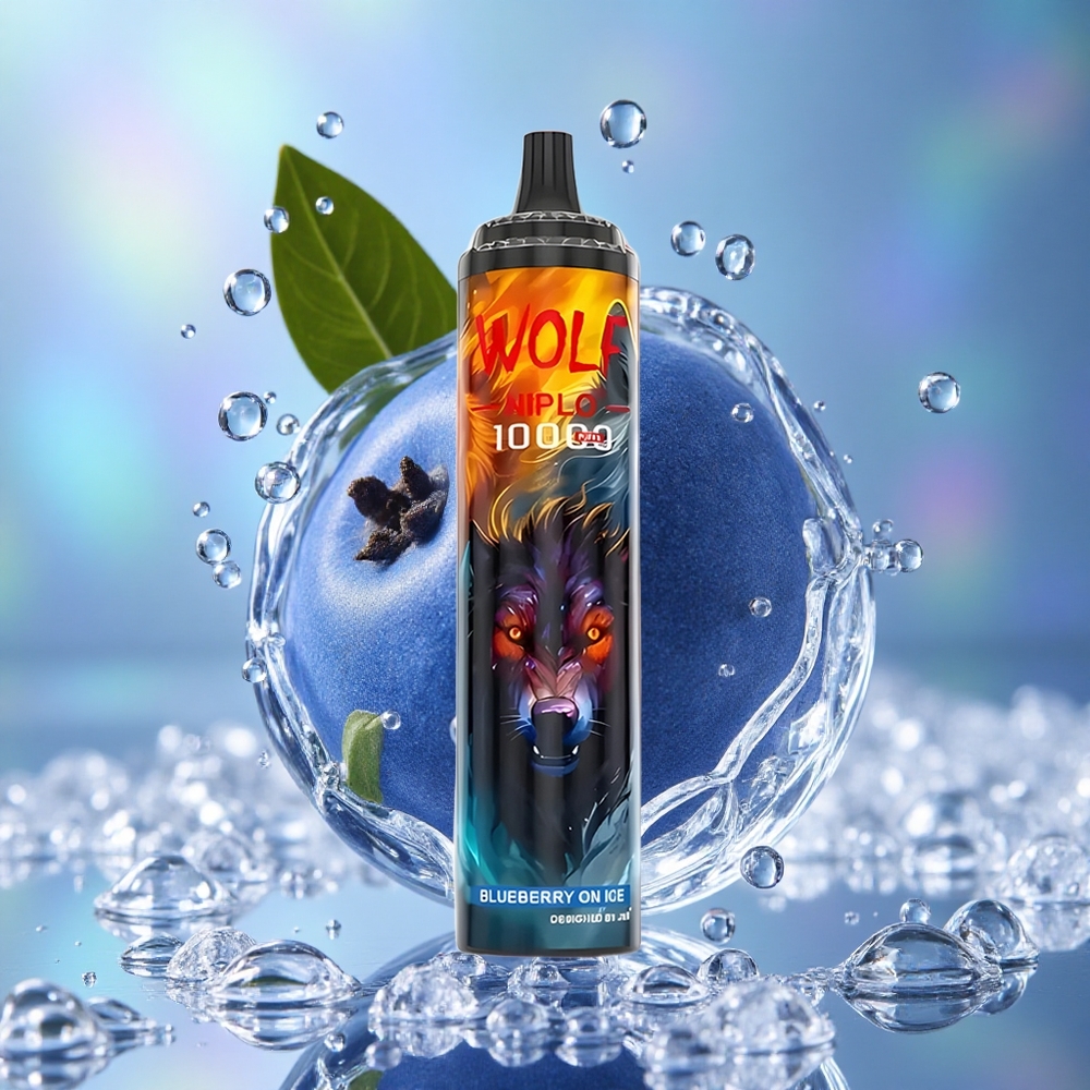 Borovnica Na Ledu JNR Wolf Niplo 10000 Puffs Мрежаста завојница 1,0 Ома