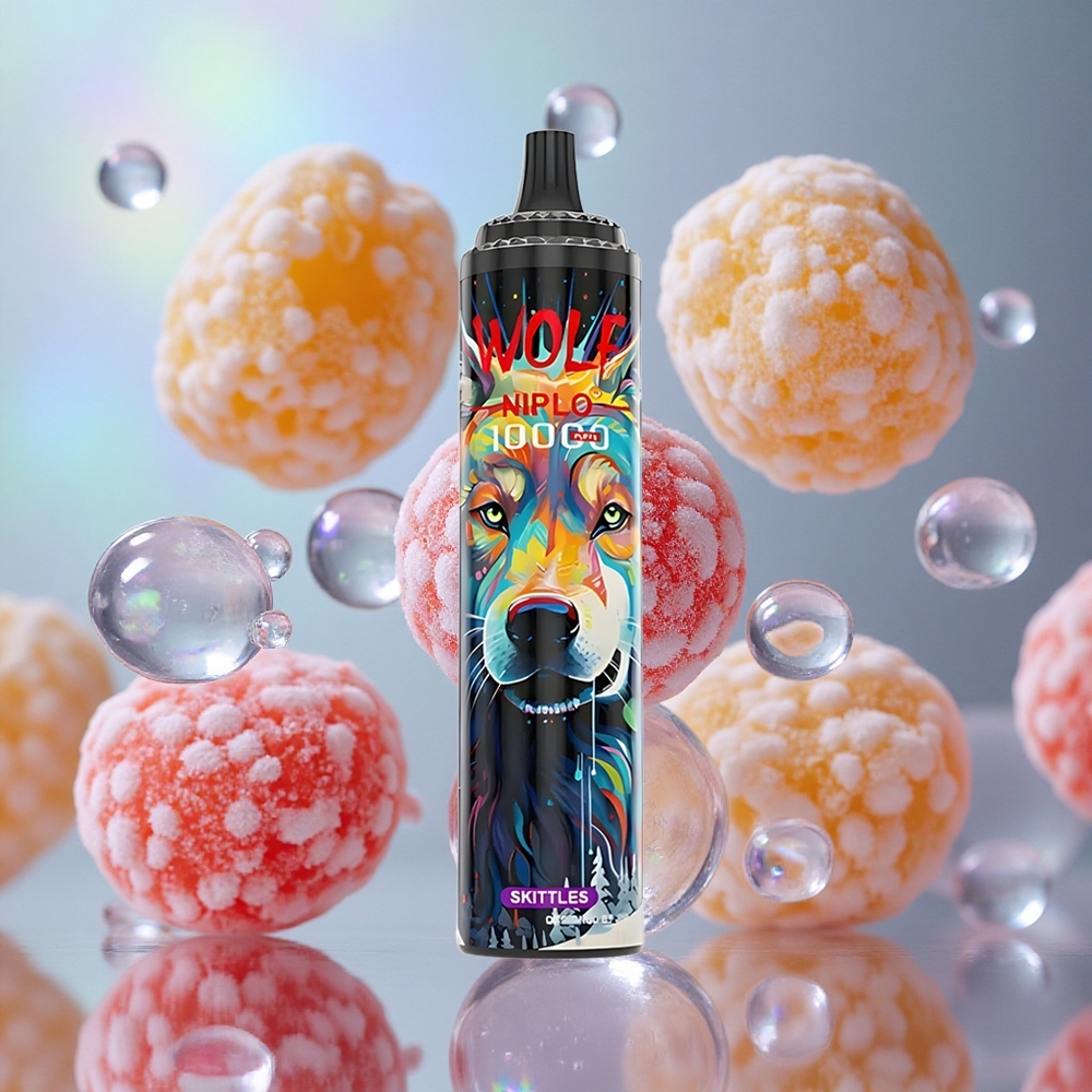 Skittles JNR Wolf Niplo 10000 Puhova 20 мл Е-течности