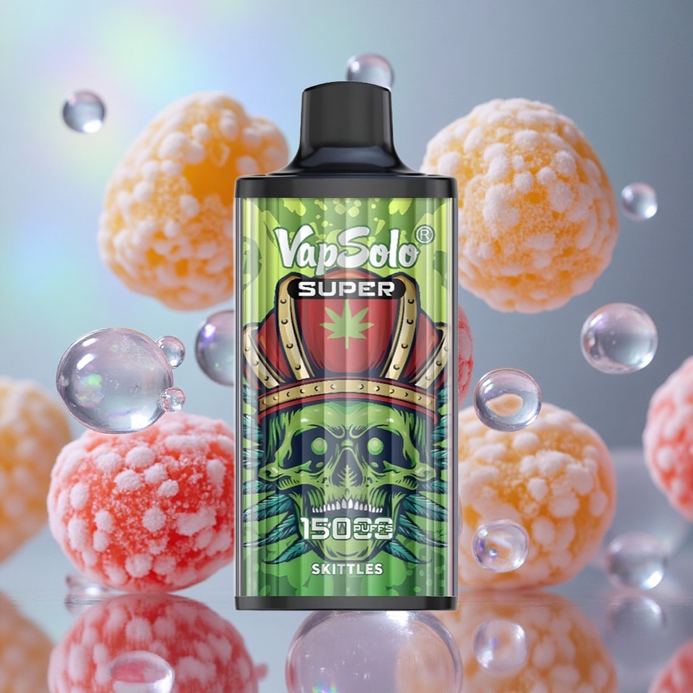 Skittles Vapsolo Super 15000 Puffs Једнократни Вапе 40 мл е-течности