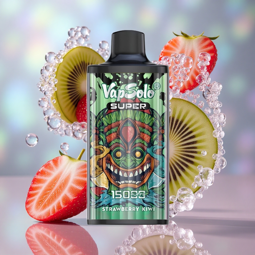 Јагода Киви Vapsolo Super 15000 уста 850мАх батерија Mesh Coil