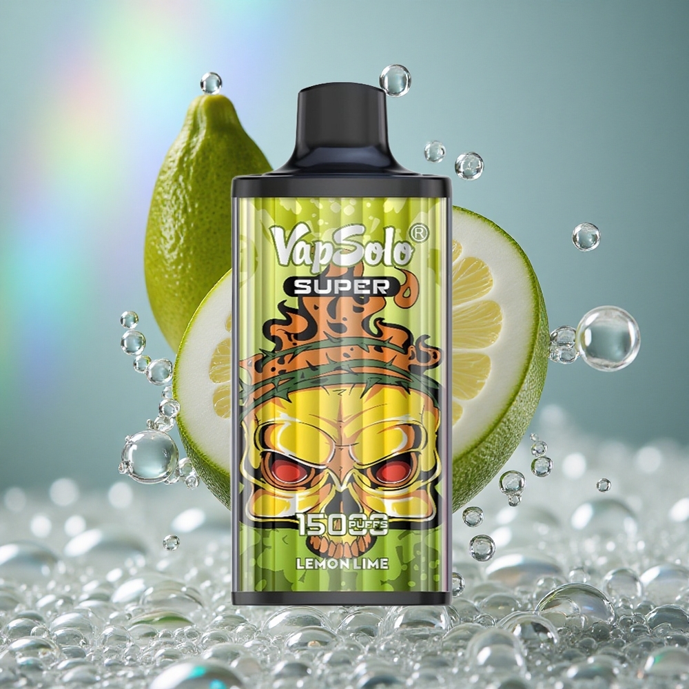 Лима Лимона Vapsolo Super 15000 Puffs 40мл