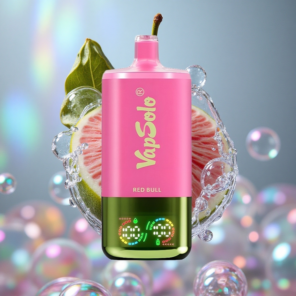 Crveni bik kombinacija VapSolo Triple 30000 Puffs 40 мл е-течности
