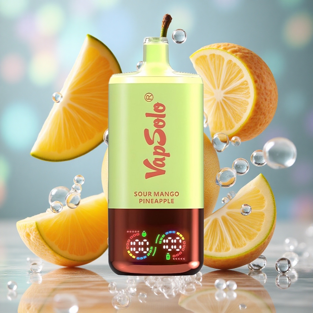 Kisela Mango Ananas VapSolo Triple 30000 Puffs 40 мл е-течности