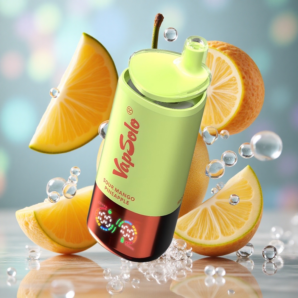 Kisela Mango Ananas VapSolo Triple 30000 Puffs 40 мл е-течности