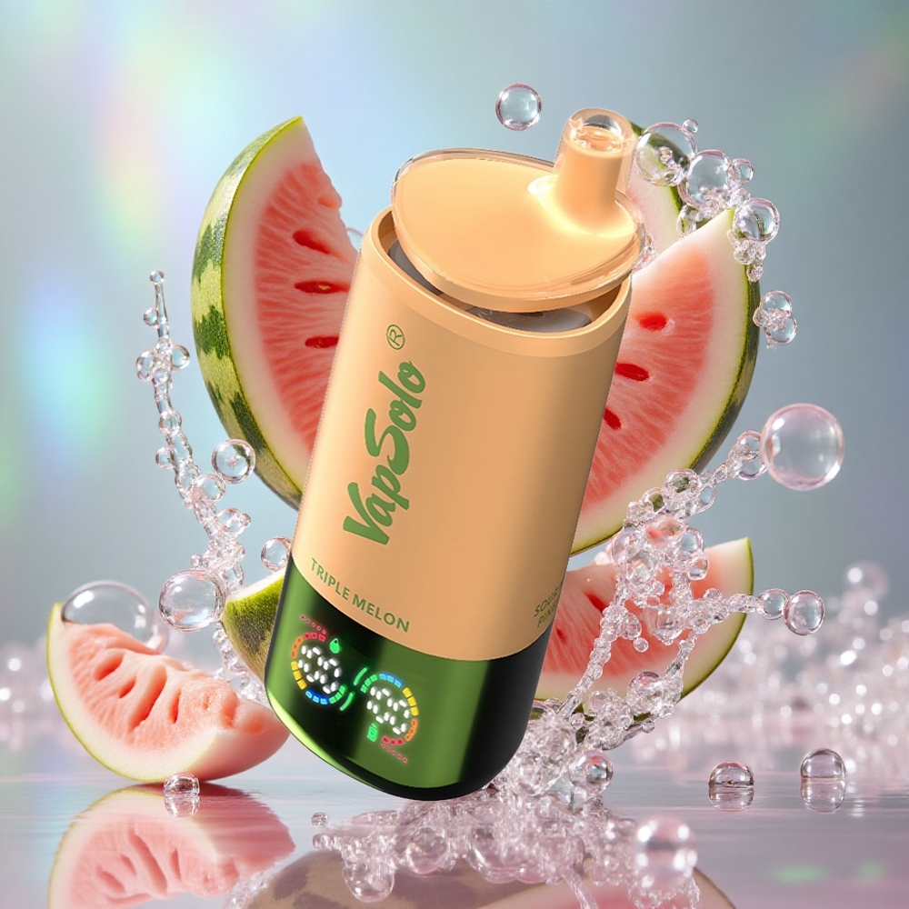 Trostruki melon VapSolo Triple 30000 Puffs sa 3 rezervoara