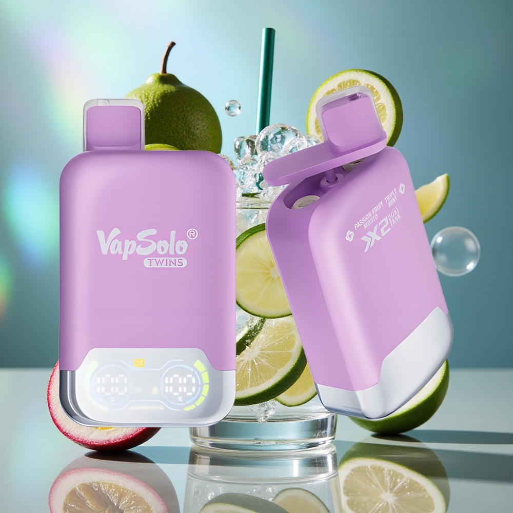 Pasionsko Voće Mojito & Trostruka Metvica Vapsolo Twins 20000 Puffs 40 ml