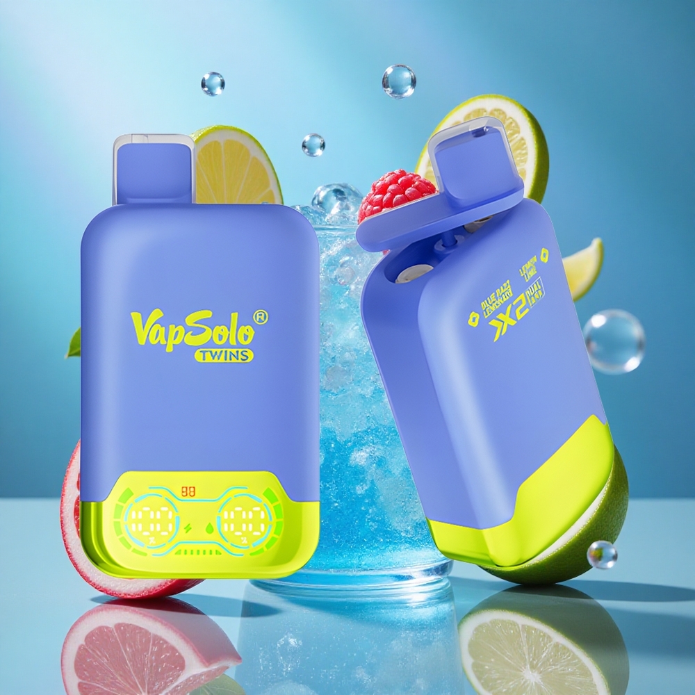 Plava Malina Limunada & Limun Latunja Vapsolo Twins 20000 Puffs 40 ml