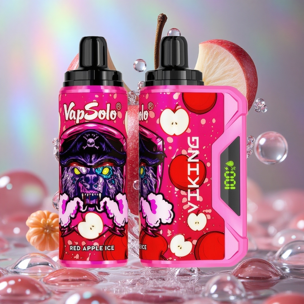 Crvena Jabuka Led VapSolo VIKING 12000 Puffs Једнократни Вапе