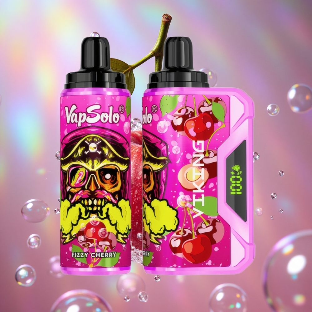 Gazirana Trešnja VapSolo VIKING 12000 Puffs Једнократни Вапе
