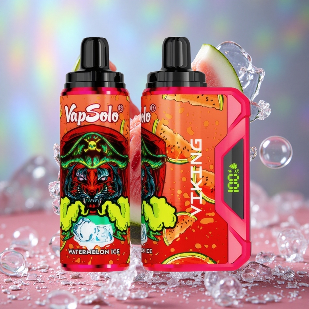 Лубеница лед VapSolo VIKING 12000 уста 22 мл Е-течности