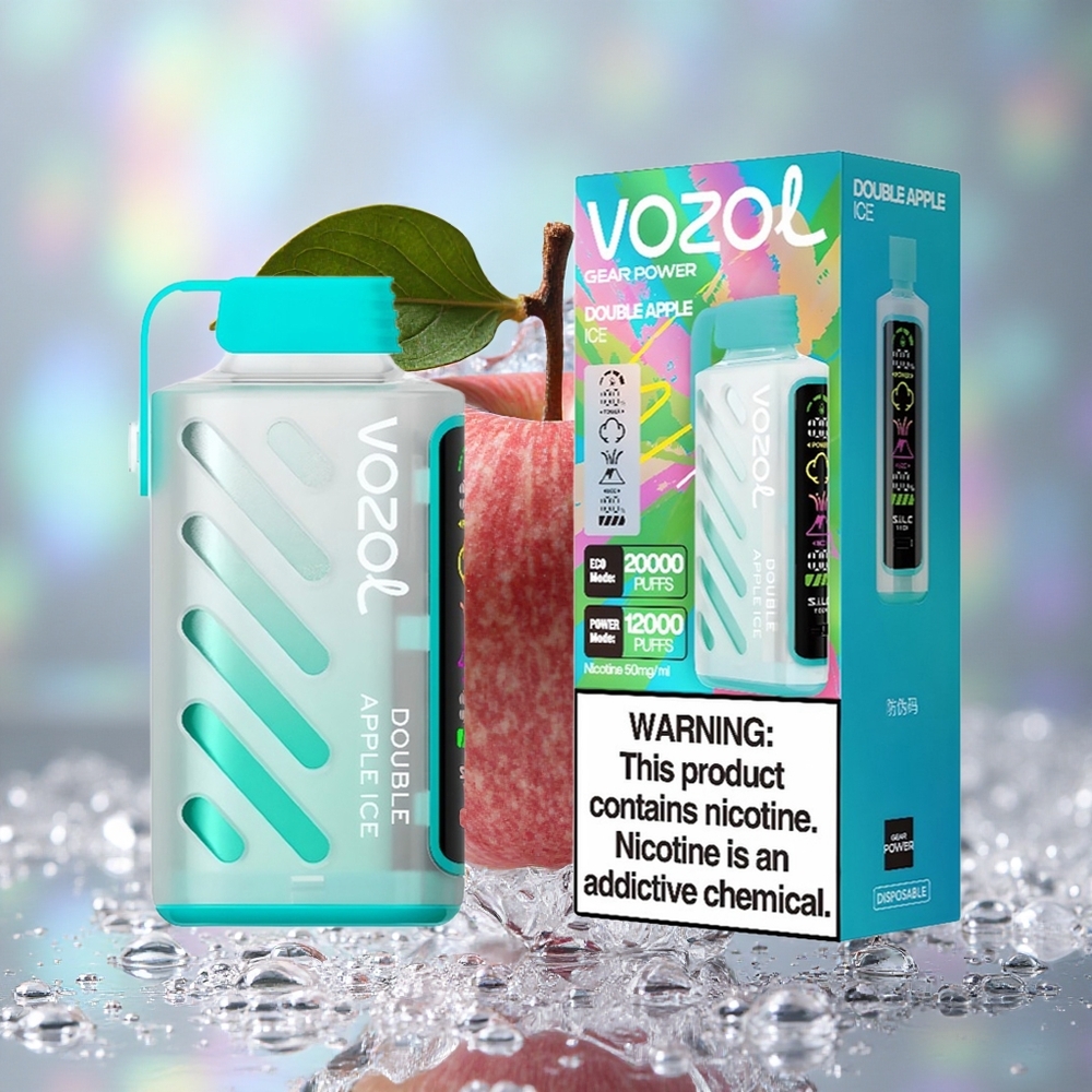 Dvostruka Jabuka Led VOZOL Gear Power 20000 Puffs Дуал Месх Цоил