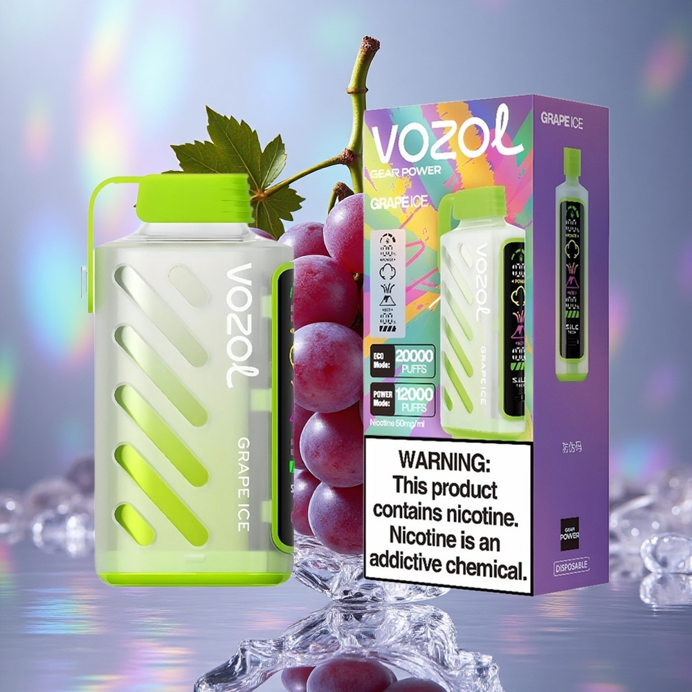 Grozd Led VOZOL Gear Power 20000 Puffs Дуал Месх Цоил