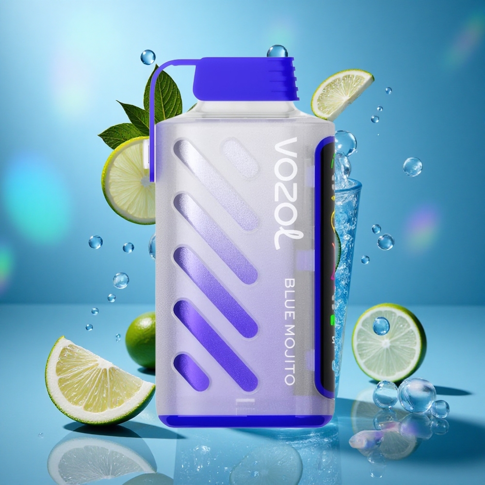 Plavi Mojito VOZOL Gear Power 20000 Puffs Дуал Месх Цоил