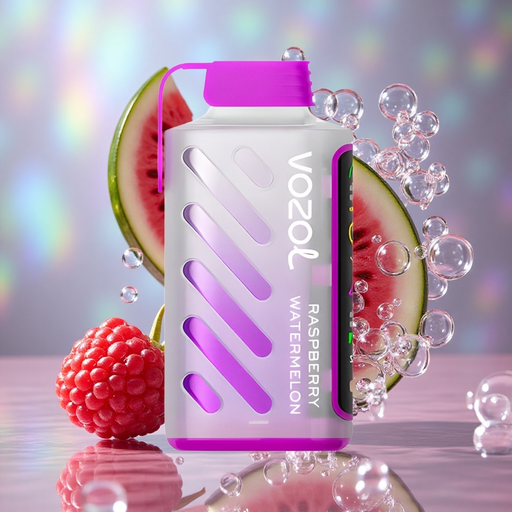 Малина Лубеница VOZOL Gear Power 20000 Puffs Дуал Месх Цоил