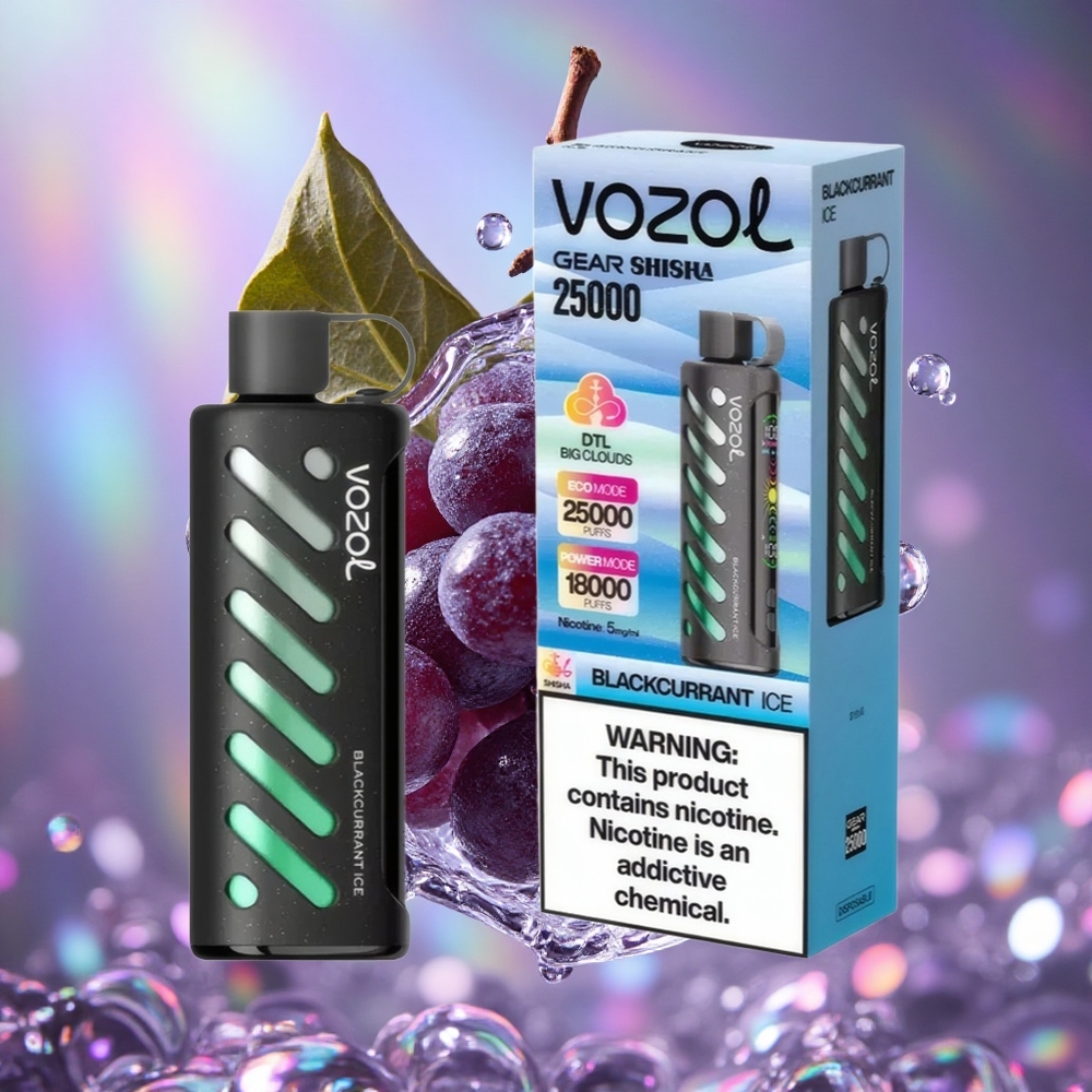 Breskva Led VOZOL Gear Shisha 25000 Puffs Dual Mesh