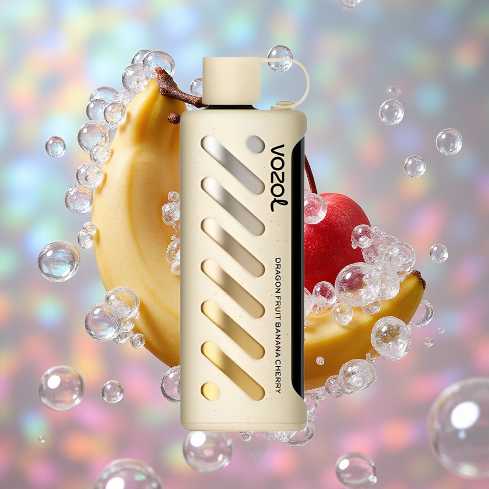 Dragon Voće Banana Trešnja VOZOL Gear Shisha 25000 Puffs Dual Mesh
