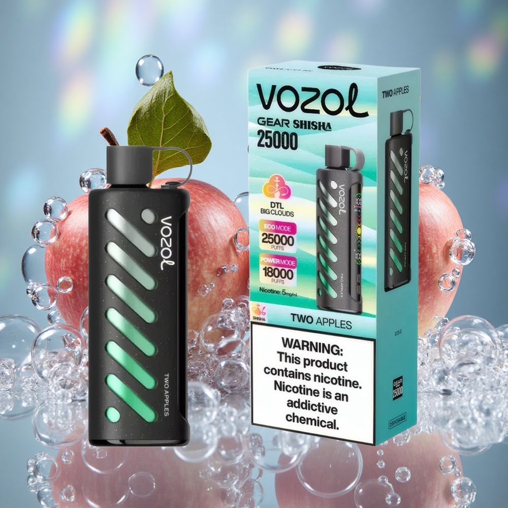 Dve Jabuke VOZOL Gear Shisha 25000 Puffs Dual Mesh Dual Modes