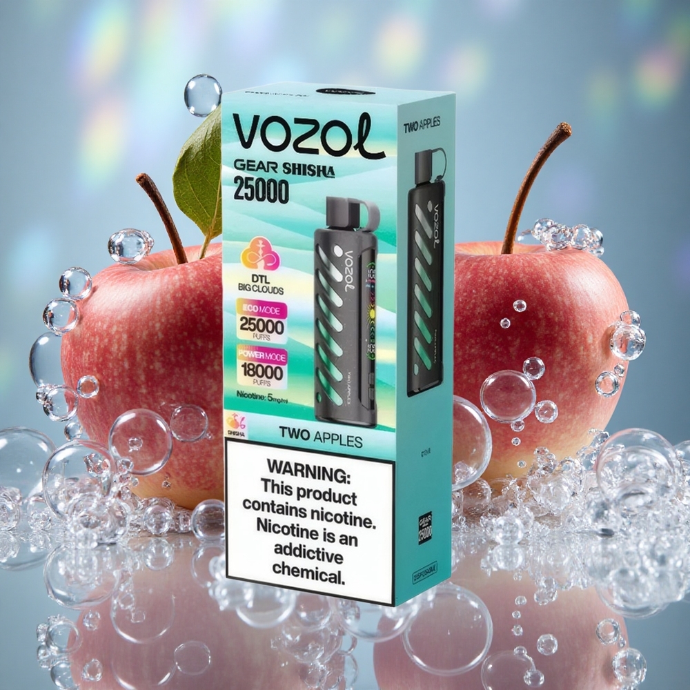 Dve Jabuke VOZOL Gear Shisha 25000 Puffs Dual Mesh Dual Modes