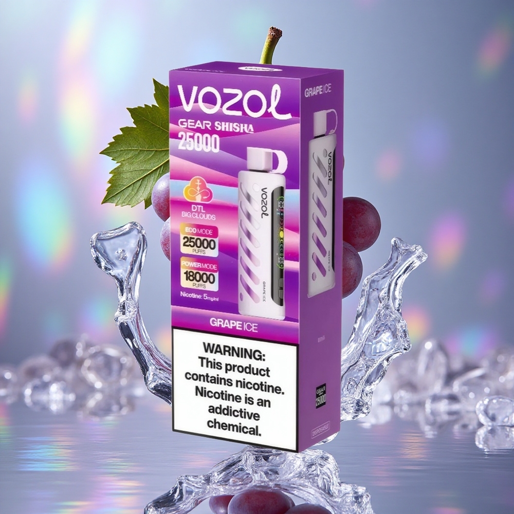 Grozd Led VOZOL Gear Shisha 25000 Puffs S.i.L.C Tech