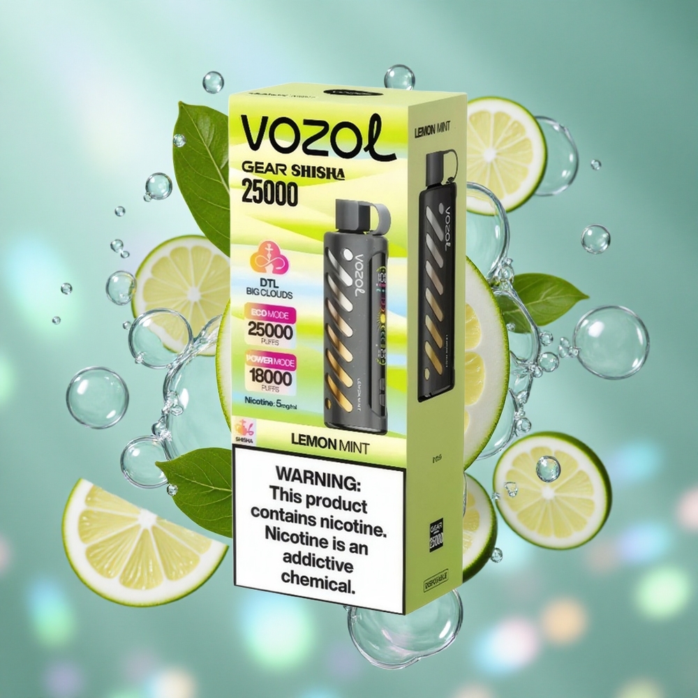 Limun Nana VOZOL Gear Shisha 25000 Puda Dual Mesh Dual Modes