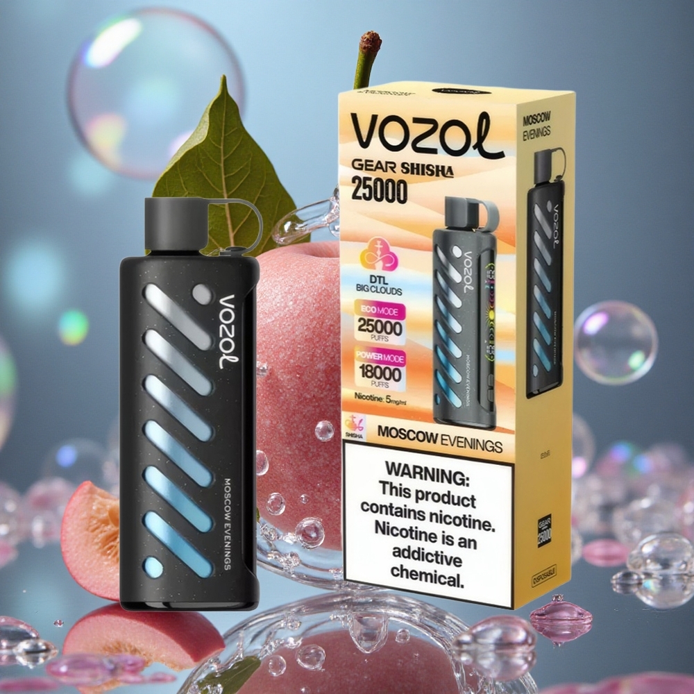 Moskovske Večeri VOZOL Gear Shisha 25000 Puffs Dual Mesh Dual Modes