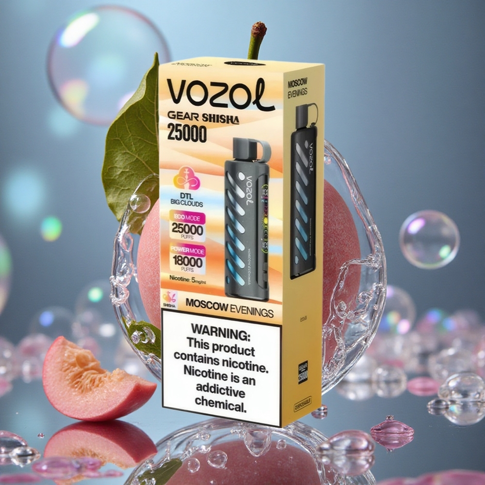 Moskovske Večeri VOZOL Gear Shisha 25000 Puffs Dual Mesh Dual Modes