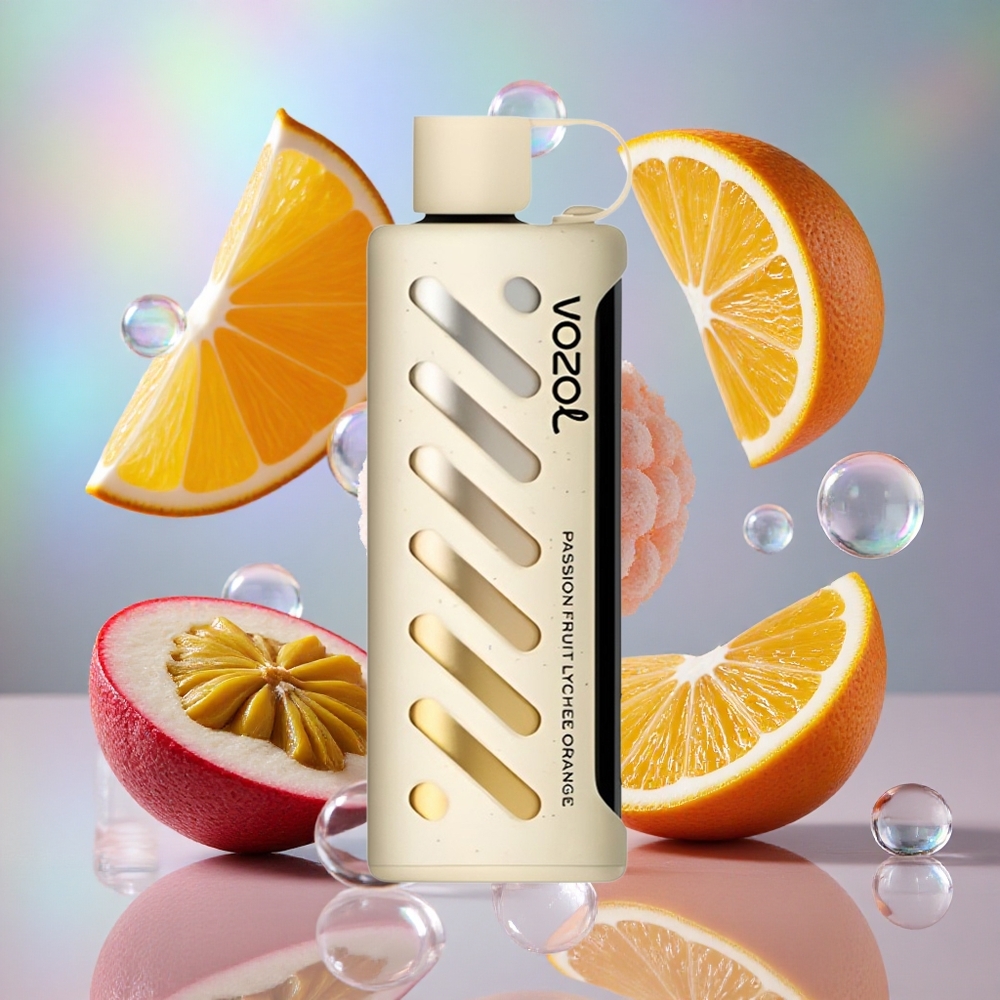 Pasiflora Liči Narandža VOZOL Gear Shisha 25000 Puffs Dual Mesh