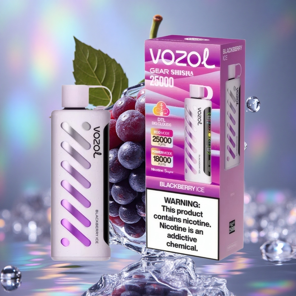 Купина лед VOZOL Gear Shisha 25000 дувака Dual Mesh Dual Modes