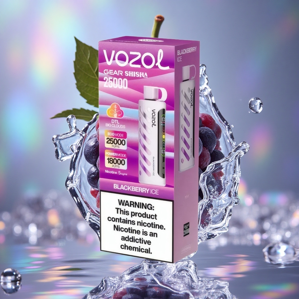 Купина лед VOZOL Gear Shisha 25000 дувака Dual Mesh Dual Modes