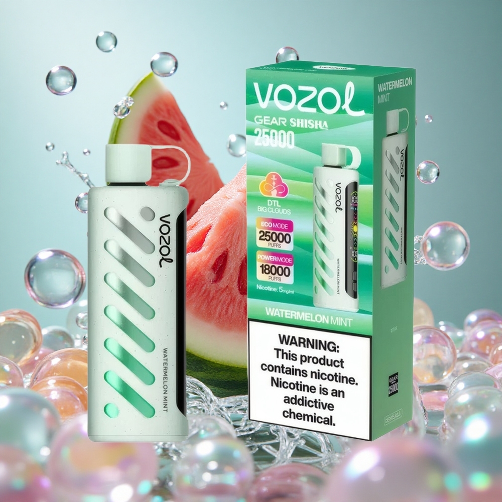 Лубеница-нана VOZOL Gear Shisha 25000 Puffs S.i.L.C Tech