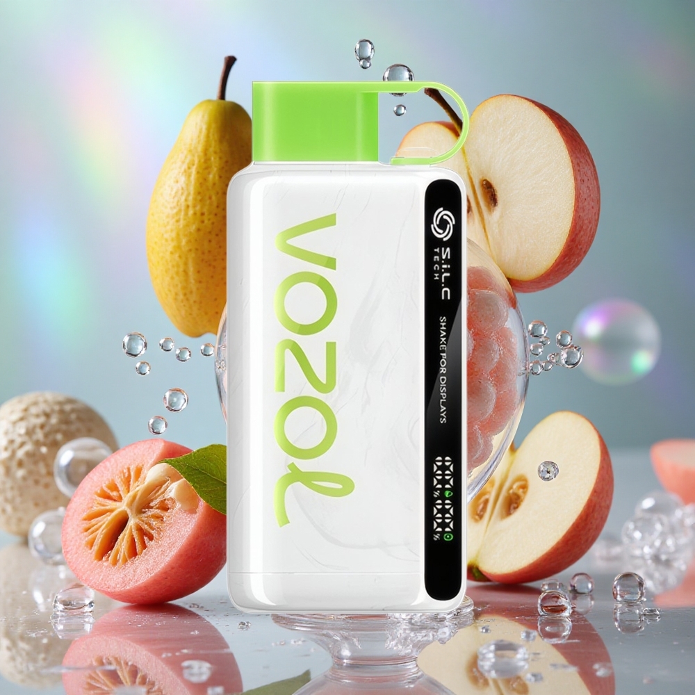 Kisela Jabuka Led VOZOL STAR 9000/12000 Puffs Brza Punjenje