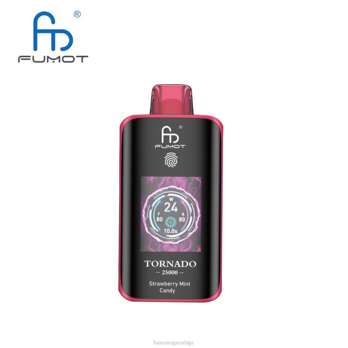 Fumot Tornado 25000 вапе за једнократну употребу бомбоне од нане јагоде DLZ415 Fumot Vape Price