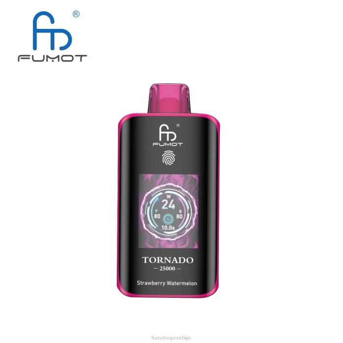 Fumot Tornado 25000 вапе за једнократну употребу јагода лубеница DLZ416 Fumot Vape Shop