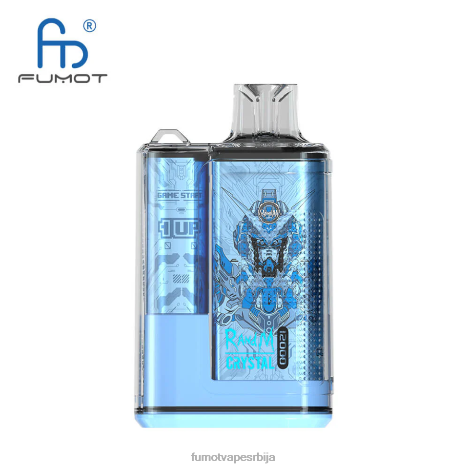 Fumot Crystal T0VLT258 плава разз лимунада 12000 Вапе кутија за једнократну употребу - 20мл (1 комад) Fumot tech