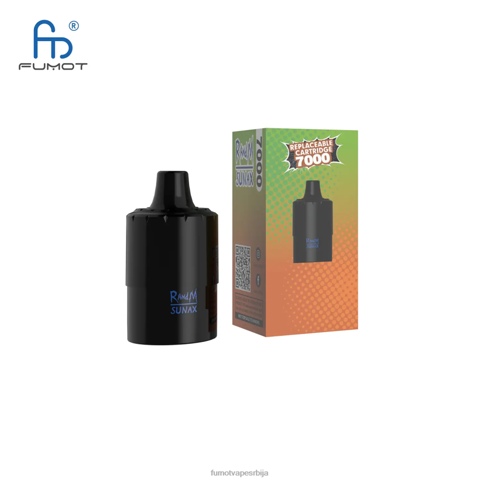 Fumot Sunax T0VLT490 мешане бобице 7000 заменљиви кертриџ за вапе (1 комад) Fumot vape flavors
