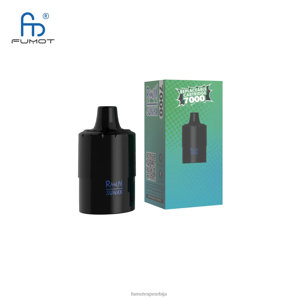 Fumot Sunax T0VLT490 мешане бобице 7000 заменљиви кертриџ за вапе (1 комад) Fumot vape flavors