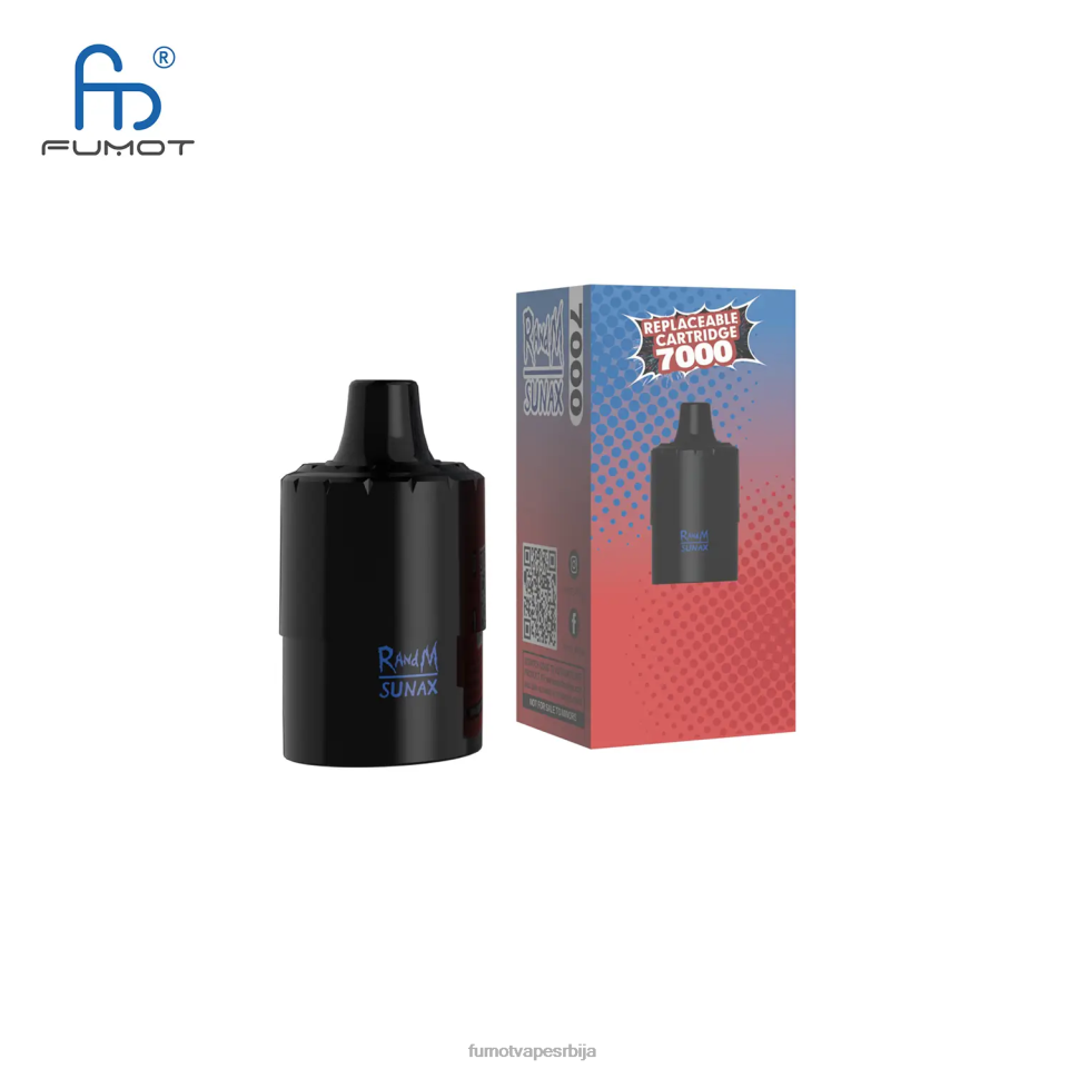 Fumot Sunax T0VLT490 мешане бобице 7000 заменљиви кертриџ за вапе (1 комад) Fumot vape flavors