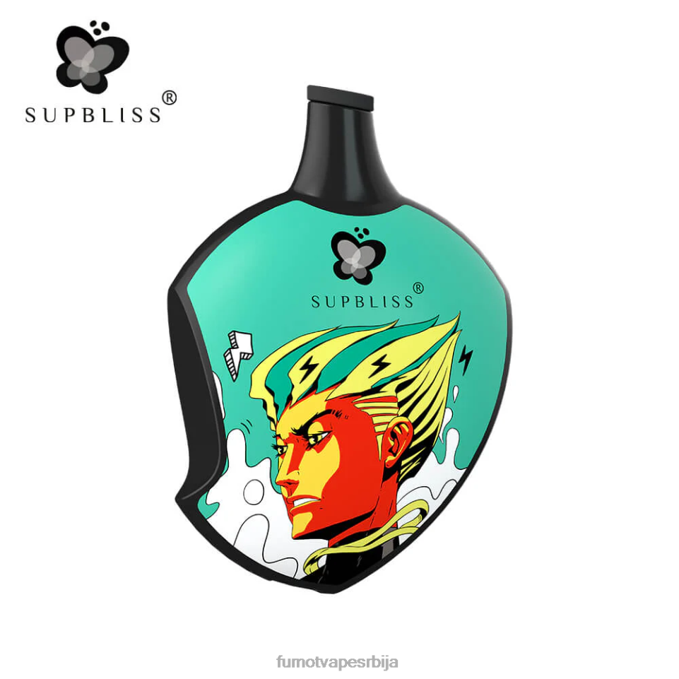 Fumot Supbliss T0VLT458 бресква манго лубеница сп6000 вапе под за једнократну употребу - 12мл (1 комад) Fumot tech
