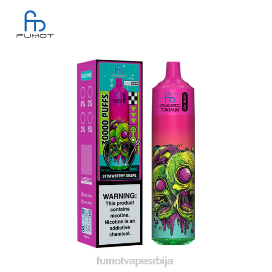 Fumot Vape Online Shop - Fumot Tornado 30к музике грожђе од јагоде LHRR427