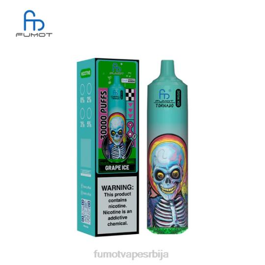Fumot Vape Sale - Fumot Tornado 30к музике грожђани лед LHRR413