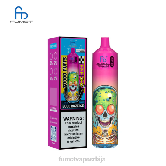 Fumot Vape Sale - Fumot Tornado 30к музике плави разз лед LHRR43
