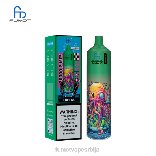 Fumot Vape Shop - Fumot Tornado 30к музике љубав 66 LHRR416