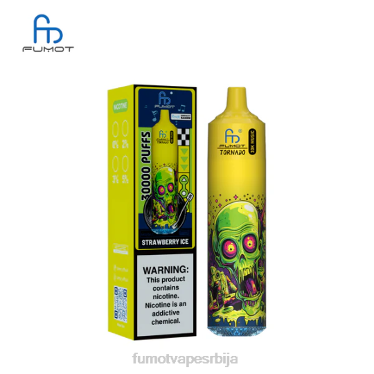 Fumot Vape Shop - Fumot Tornado 30к музике лед од јагоде LHRR426