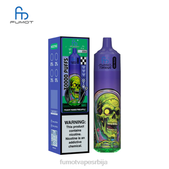 Fumot Vape Srbija - Fumot Tornado 30к музике бресквасти манго ананас LHRR421