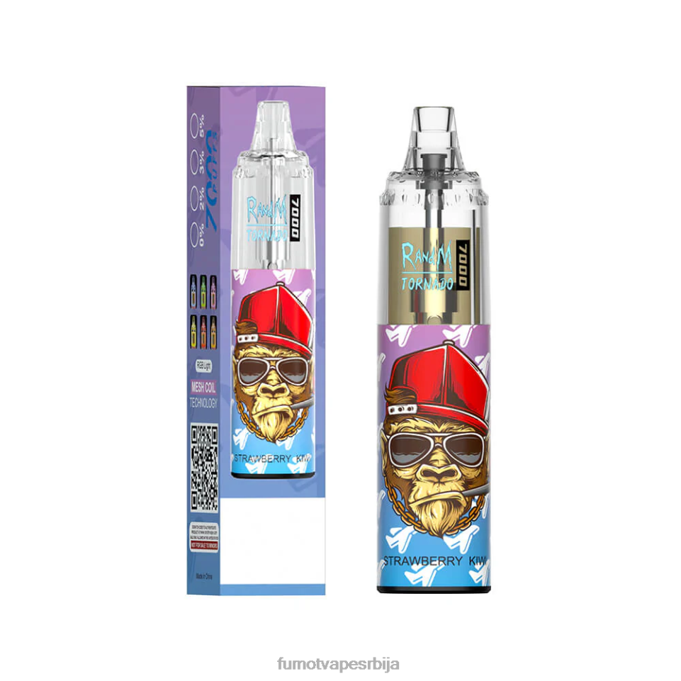 Fumot Tornado T0VLT61 ментол црне рибизле 14мл 7000 једнократна вапе оловка (1 комад) Fumot vape srbija