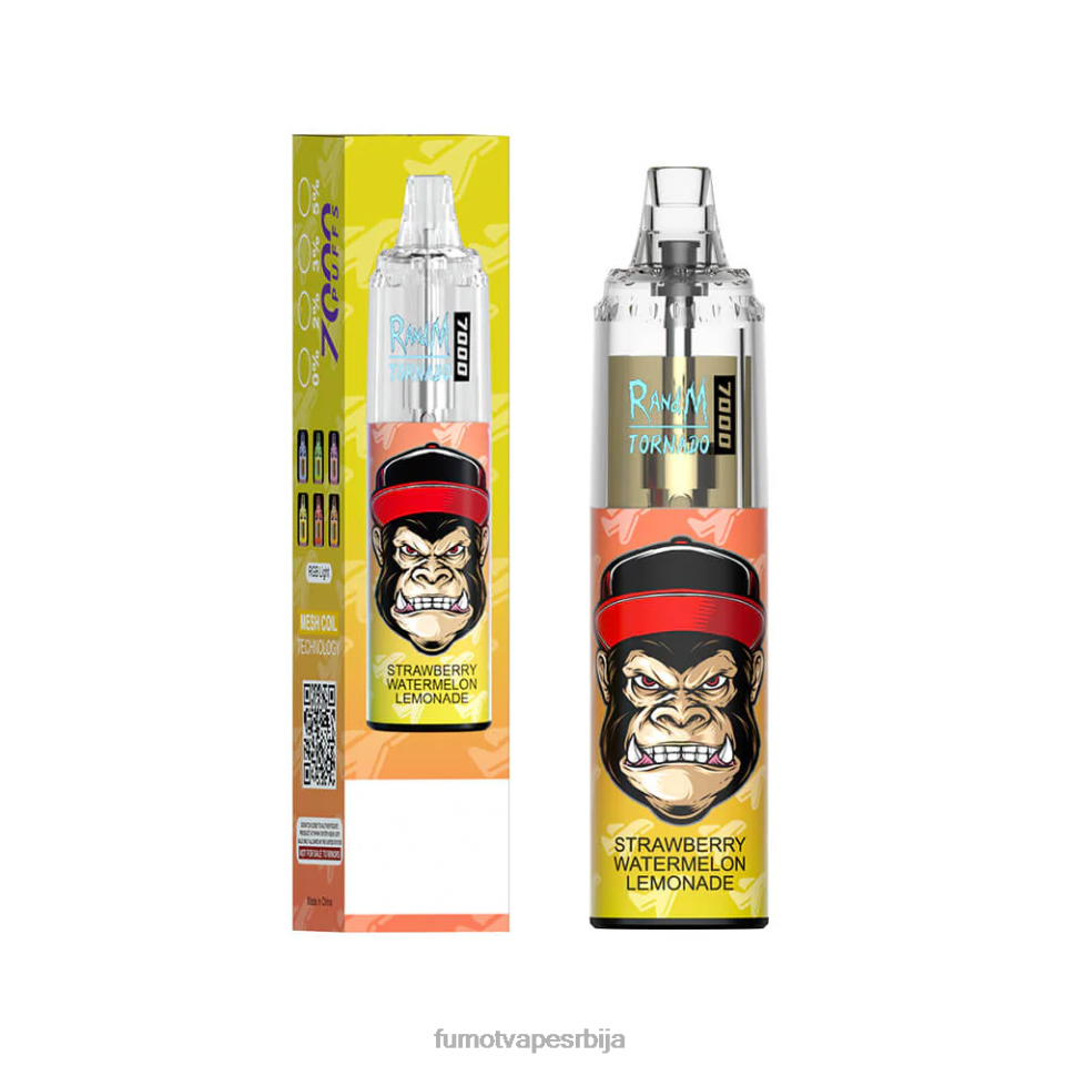 Fumot Tornado T0VLT61 ментол црне рибизле 14мл 7000 једнократна вапе оловка (1 комад) Fumot vape srbija