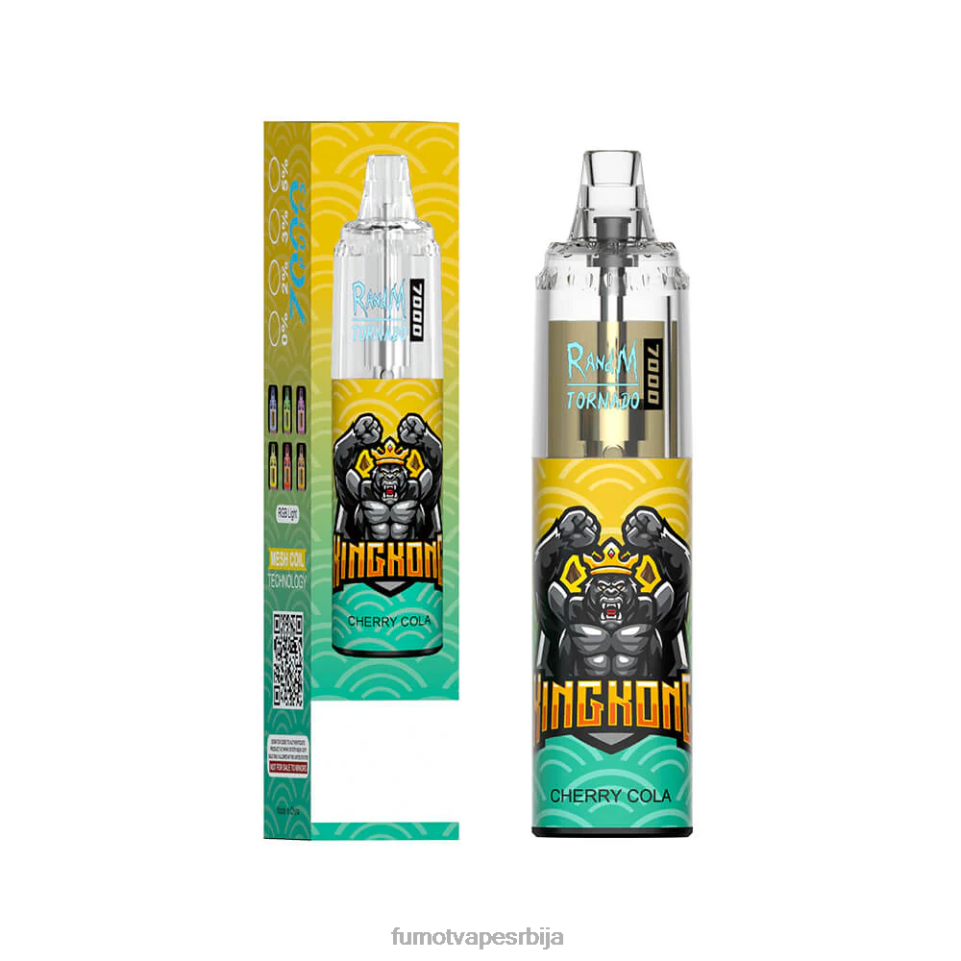 Fumot Tornado T0VLT61 ментол црне рибизле 14мл 7000 једнократна вапе оловка (1 комад) Fumot vape srbija
