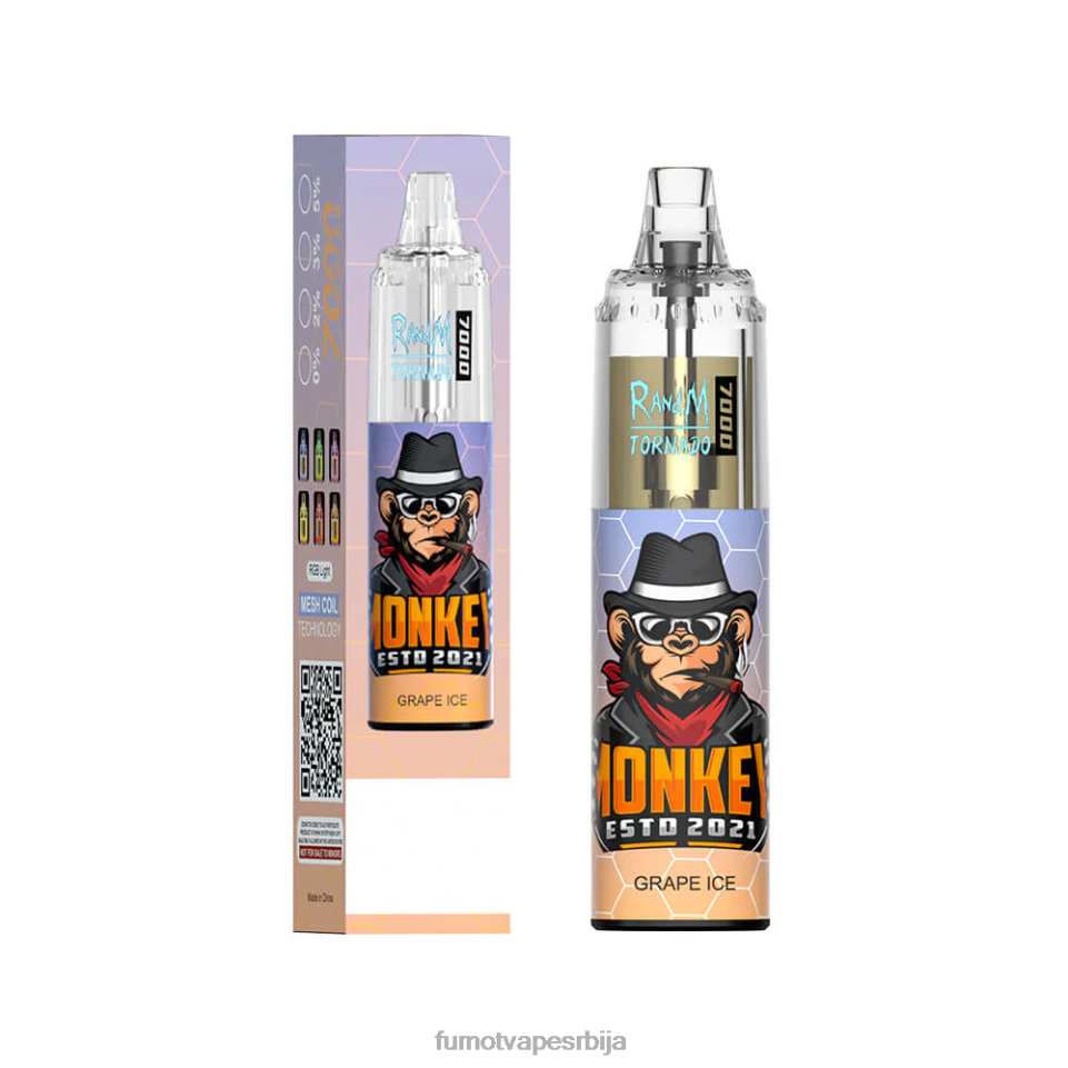Fumot Tornado T0VLT61 ментол црне рибизле 14мл 7000 једнократна вапе оловка (1 комад) Fumot vape srbija