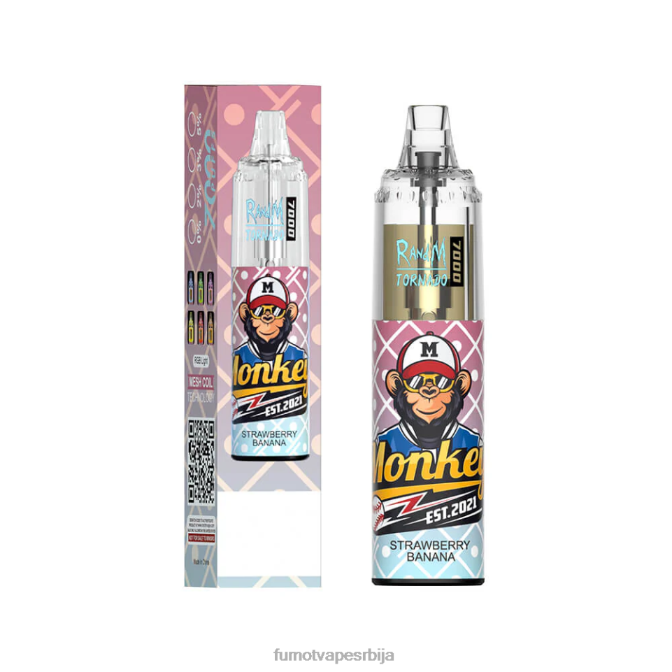 Fumot Tornado T0VLT61 ментол црне рибизле 14мл 7000 једнократна вапе оловка (1 комад) Fumot vape srbija